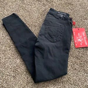 NWT True Religion Mid Rise Skinny Jeans